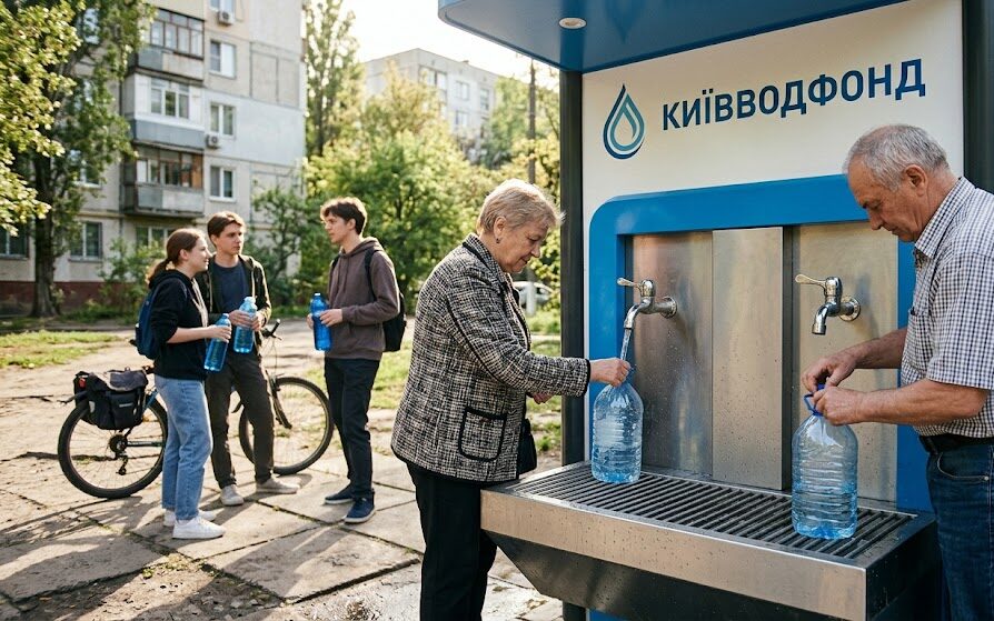 Київводфонд: де шукати воду та як працюють бювети Києва