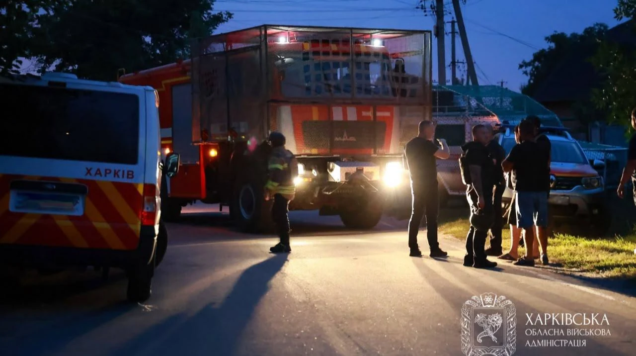 Харківщина 23 серпня: три загиблих і вісьмох евакуйованих після удару