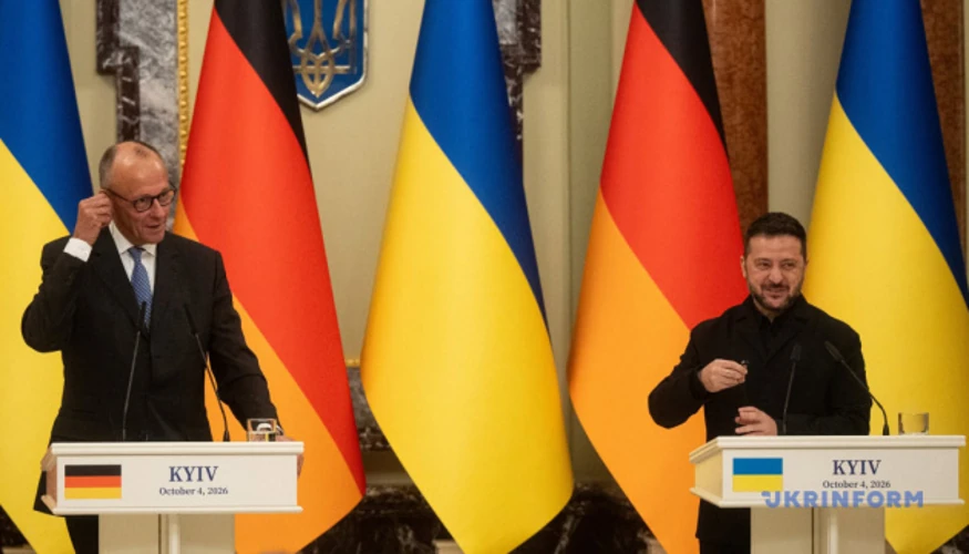 Візит Мерца до Києва 4 жовтня: послідовність кроків і пакет на 1,3 млрд євро